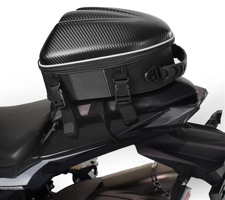 Carbon Fiber Motorcycle Tail Bag3