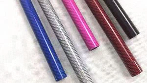 رنگ لوله الیاف کربن 3k