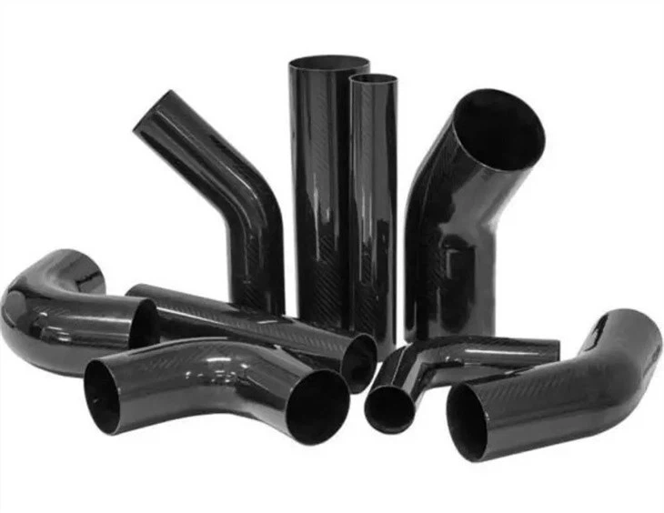 Car Interior Carbon Fiber Shaped Tube