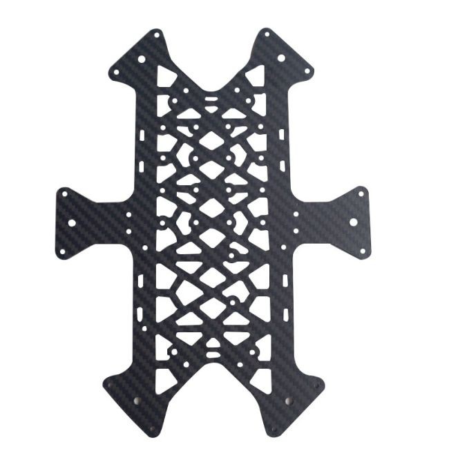 Carbon Fiber Drone Shock Plate