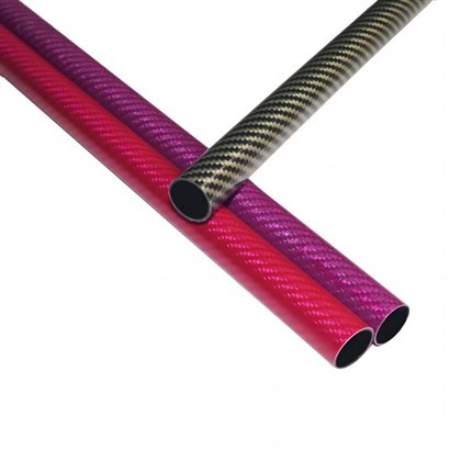 لوله گرد سایبان فیبر کربن